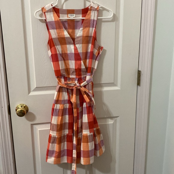 NWOT J. Crew Factory Dress with pockets and belt, size 4 - Picture 5 of 7
